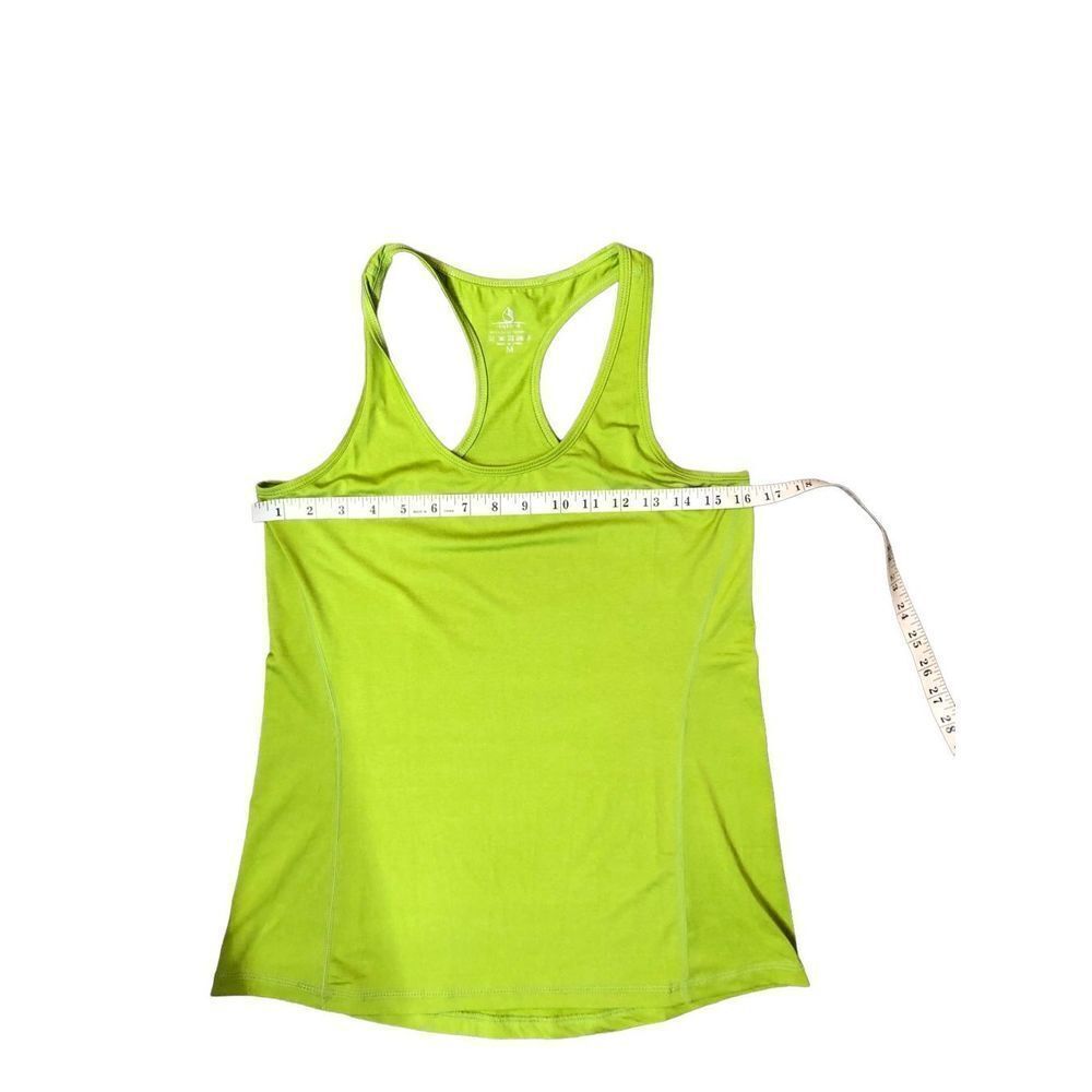 Icy Zone lime green perfect super comfortable and breathable racerback tank at y - Picture 6 of 9